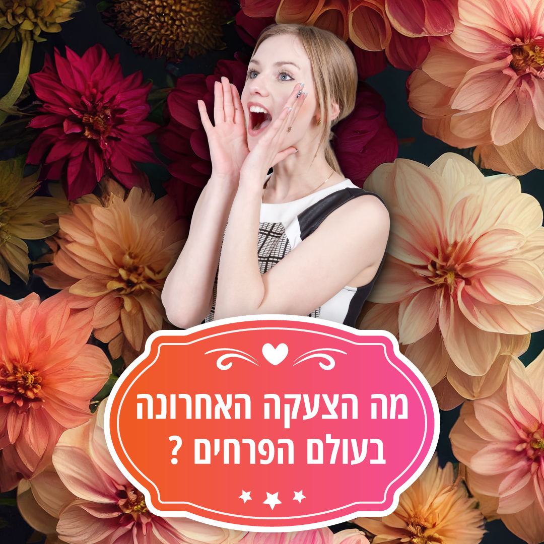 מגמות עכשוויות בעיצוב פרחים 